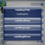 Sauber ausprogrammierte Bewertungsbettelei...